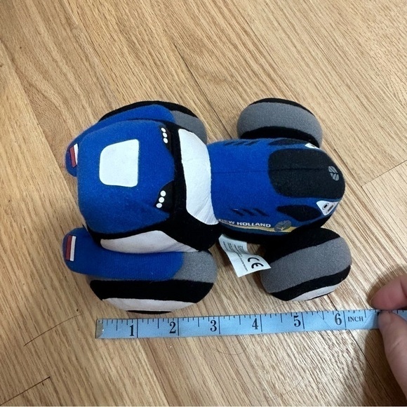 New Holland Plush Tractor Blue Stuffed Kids Toy - Picture 8 of 8